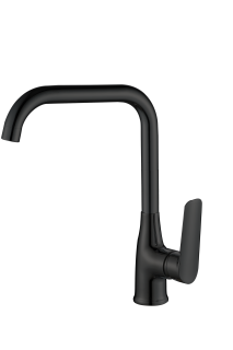 Смеситель для кухни ESKO Lagos Black LG06B черный